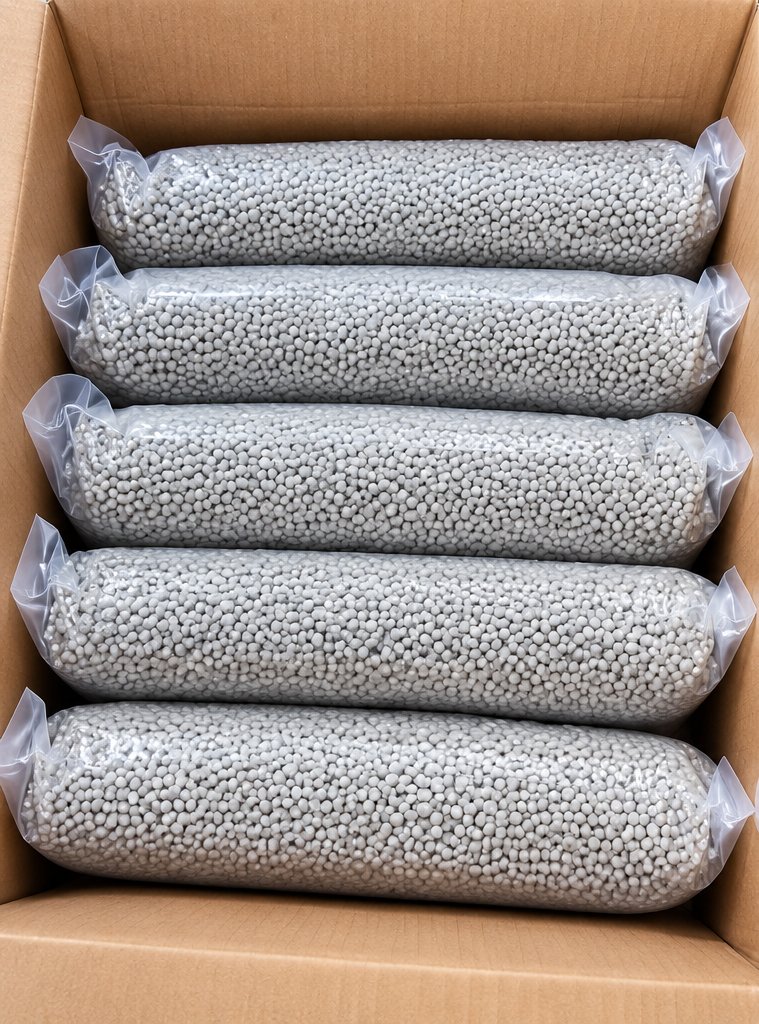 Industrial Pellet Packaging Diptych